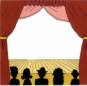 Imagen simbólica de un escenario de teatro 