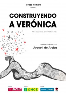 Imagen del cartel de la obra 'Construyendo a Verónica' de Teatro Homero de Sevilla
