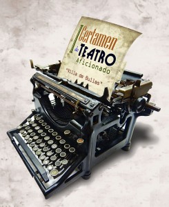 Cartel oficial del Certamen de teatro 