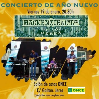 Cartel del concierto