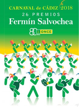 Cartel oficial de los Premios Fermín Salvochea 2018