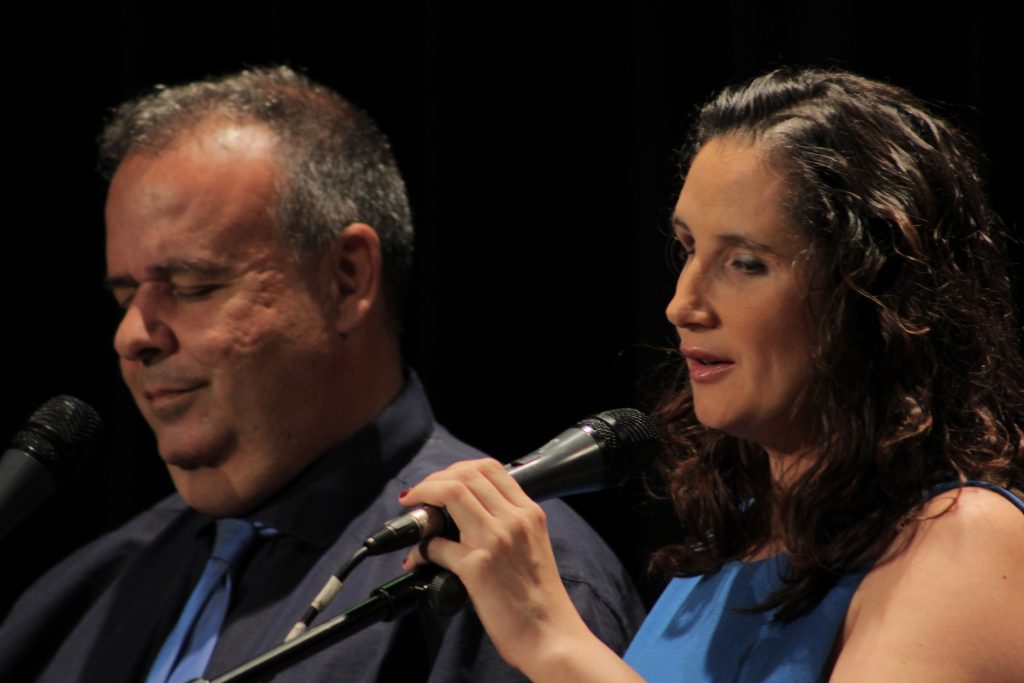 Los ganadores grupales en la edición de 2015 Jesús Espiñeira y Ana Ruiz